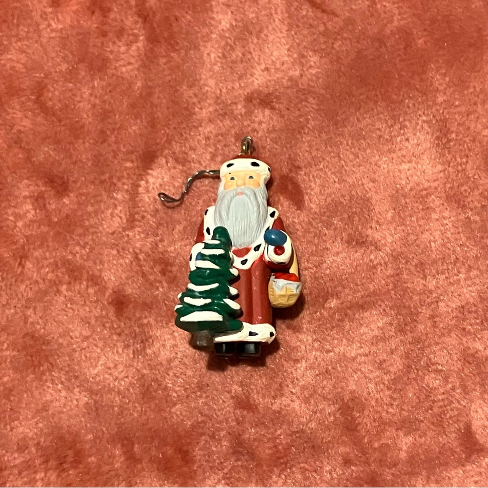 1994 Hallmark Keepsake Miniature Centuries of Santa Ornament